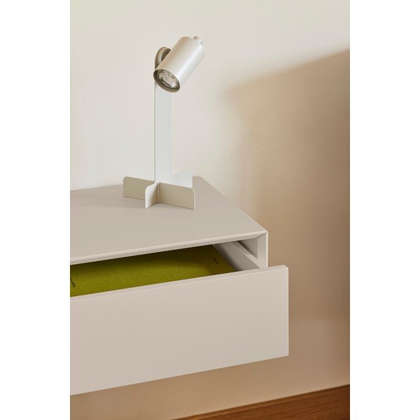Krémszínű függő éjjeliszekrény Platt – Teulat-image-2