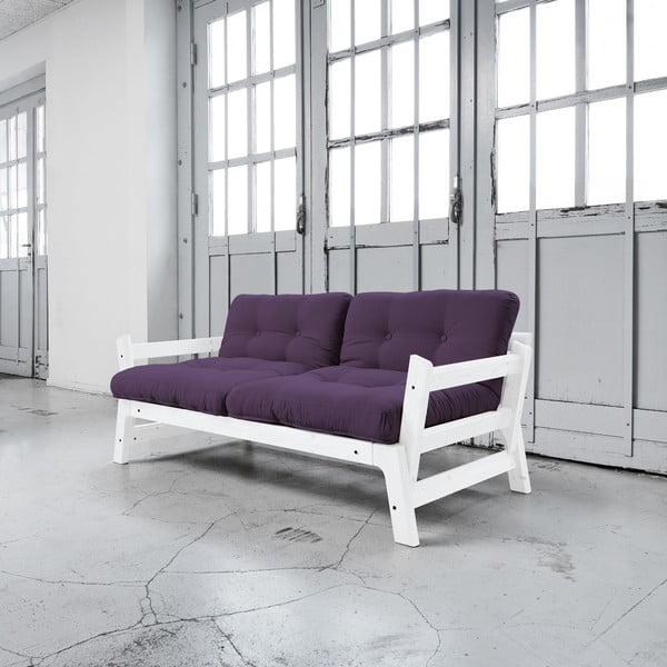 Step White/Purple kinyitható kanapé - Karup