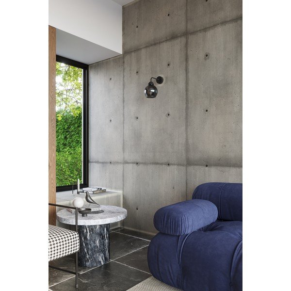 Fekete fali lámpa ø 15 cm Grande – Sollux-image-1