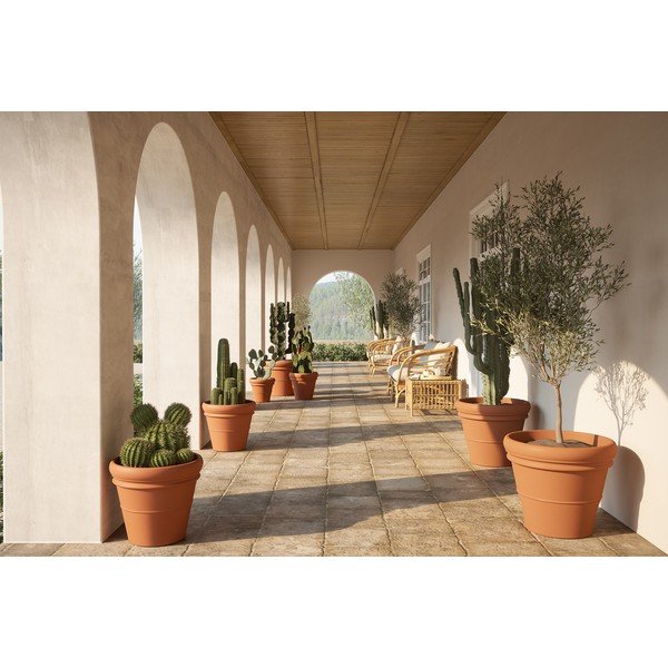 Terrakotta virágcserép ø 47 cm Mariza – Artevasi-image-2