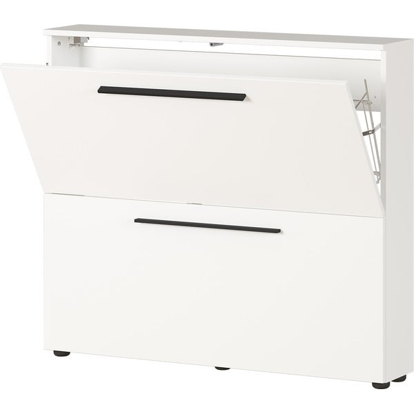 Fehér függő cipőtartó billenő fiókokkal Utah - Germania-image-2