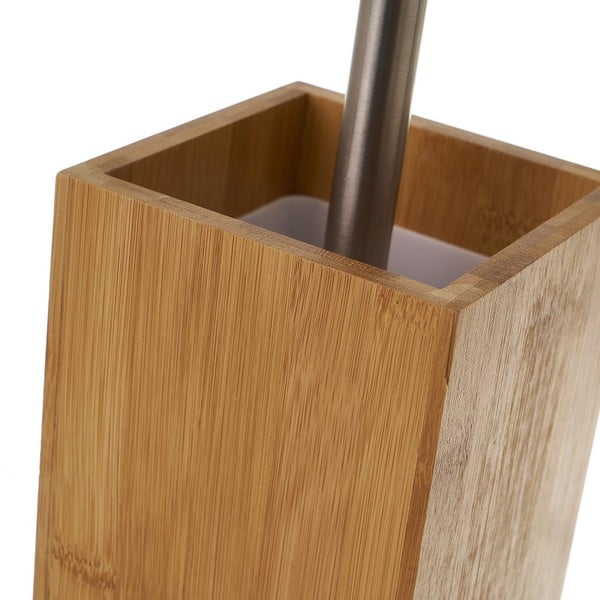 Natúr színű bambusz WC-kefe – Casa Selección-image-2