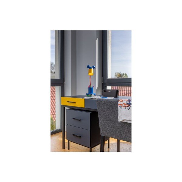 Kék asztali lámpa fém búrával (magasság 50 cm) Mouse – GTV-image-2