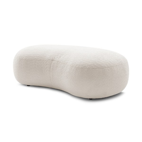 Fehér buklé szövet lábtartó Saint-Germain – Bobochic Paris-image-3