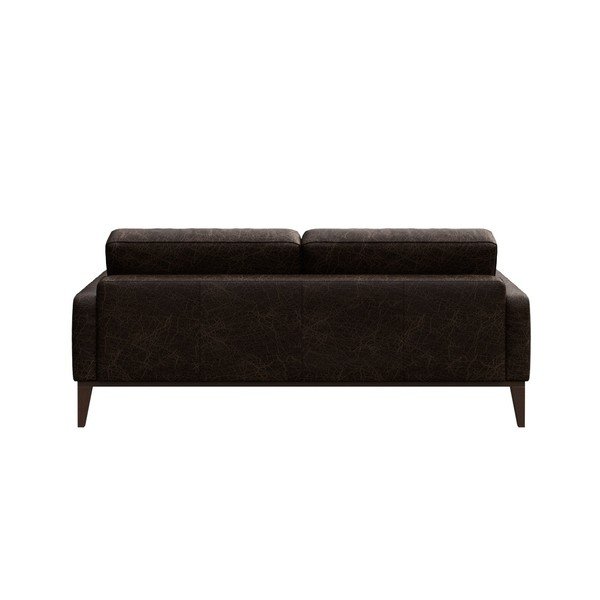 Musso Tufted sötétbarna bőrkanapé, 173 cm - MESONICA-image-3