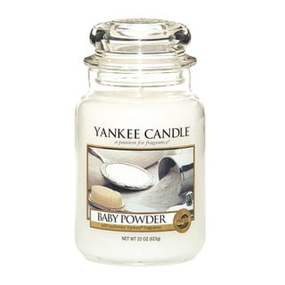Baby Powder illatgyertya, égési idő 110 óra - Yankee Candle