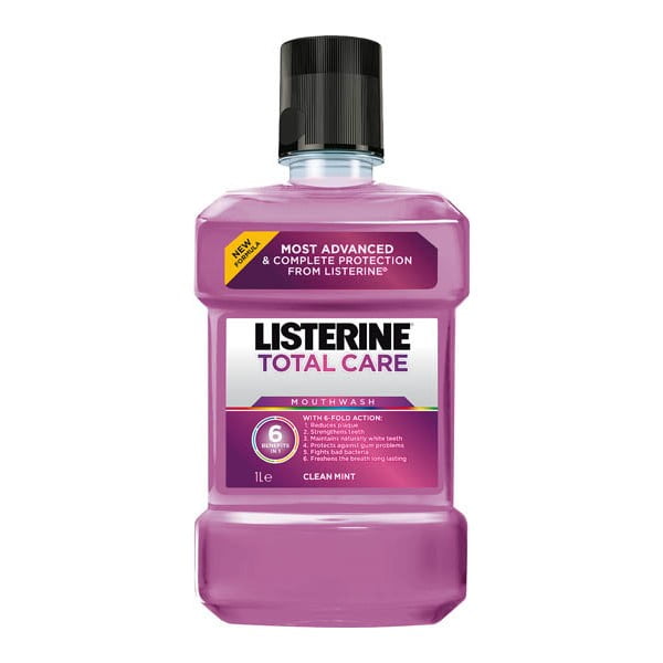 Listerine Total Care 6 in 1 szájvíz, 2 x 1 l