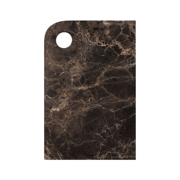 Márvány szervírozó vágódeszka 30 x 20 cm Marble – Mette Ditmer Denmark