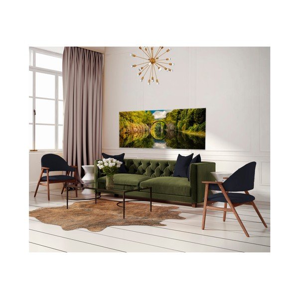Glas Views Devil Bridge kép, 50 x 125 cm - Styler-image-1