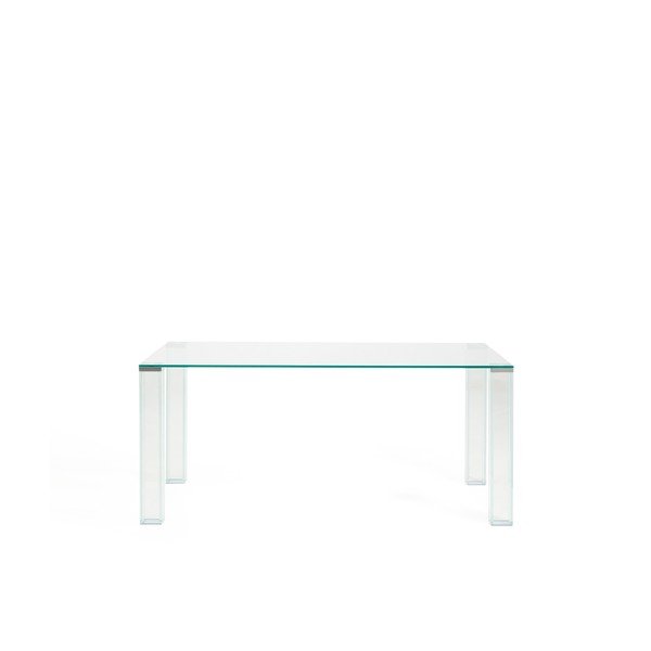 Üveg étkezőasztal 90x160 cm Adularia – Kave Home-image-2