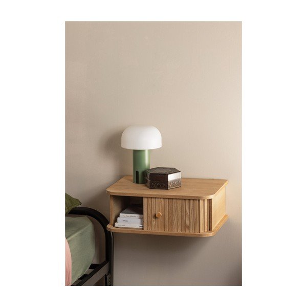 Natúr színű függő éjjeliszekrény borovi fenyő dekorral Jena – WOOOD-image-1