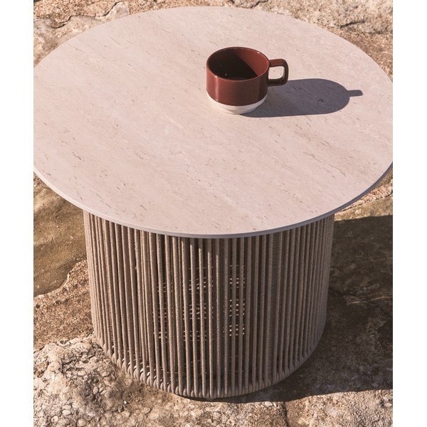 Fém kerek kerti kisasztal ø 55 cm Orosei – Kave Home-image-2