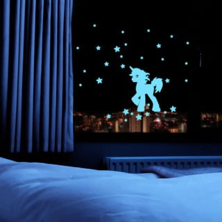 Fanastick Unicorn With Stars világító matrica - Ambiance
