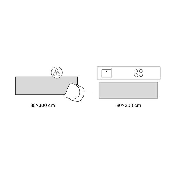 Kézi szövésű gyapjú futószőnyeg 80x300 cm Lattice Shaped  – Flair Rugs-image-4