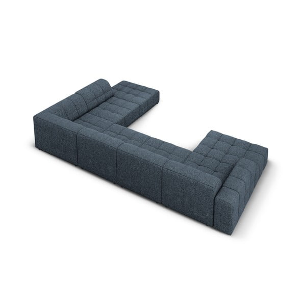 Kék sarokkanapé (jobb oldali-U alakú) Chicago – Cosmopolitan Design-image-4