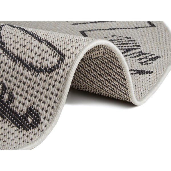 Letters krémszínű szőnyeg gyerekeknek, ø 160 cm - Ragami-image-1