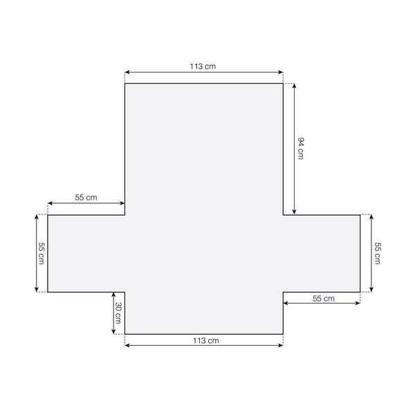 Türkiz kétszemélyes védő kanapé huzat Lounge – douceur d'intérieur-image-3