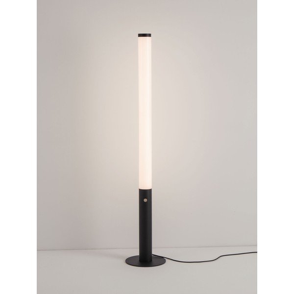 Matt fekete acél LED dimmelhető állólámpa akrilüveg búrával (magasság 141 cm) Glaze – Nova Luce-image-3