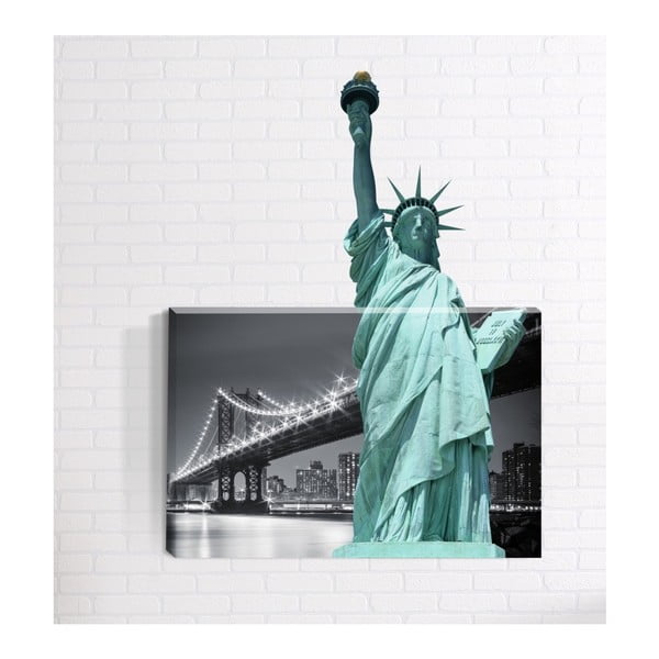 Freedom Statue 3D fali kép, 40 x 60 cm - Mosticx