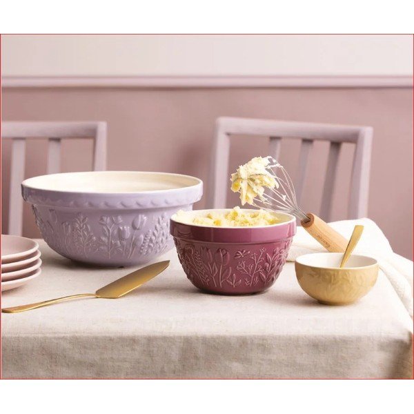 Lila kerámia tál ø 24 cm In The Meadow – Mason Cash-image-1