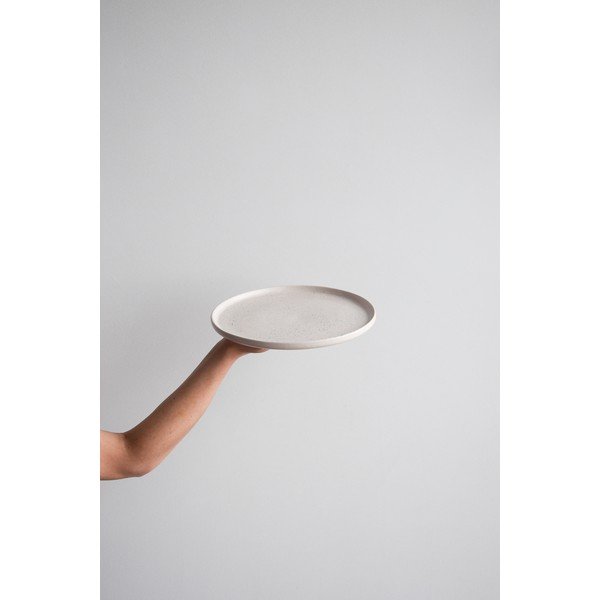 Dust világos rózsaszín agyagkerámia lapostányér, ø 27,5 cm - ÅOOMI-image-2