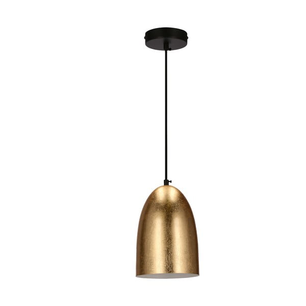Aranyszínű függőlámpa fém búrával ø 14 cm Icaro – Candellux Lighting