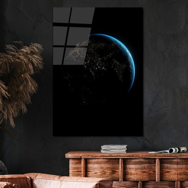 Üveg kép 70x100 cm Earth – Wallity-image-1