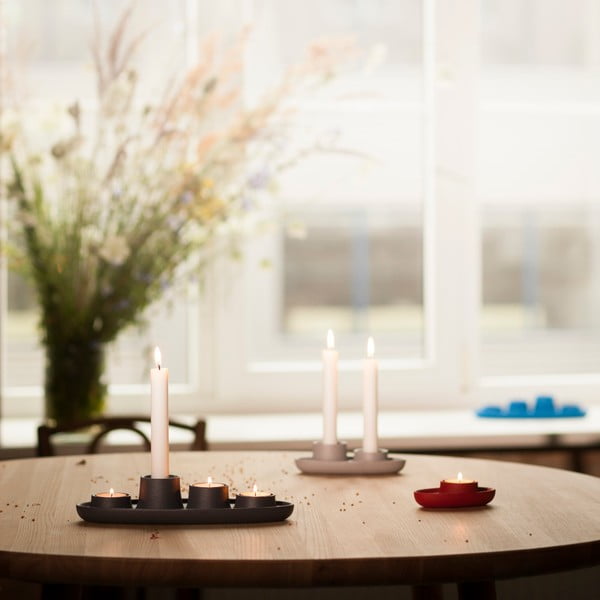 Aye Aye Four Candles fekete gyertyatartó - EMKO-image-1