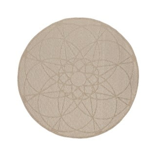 Tondo bézs kültéri szőnyeg, ⌀ 194 cm - Floorita