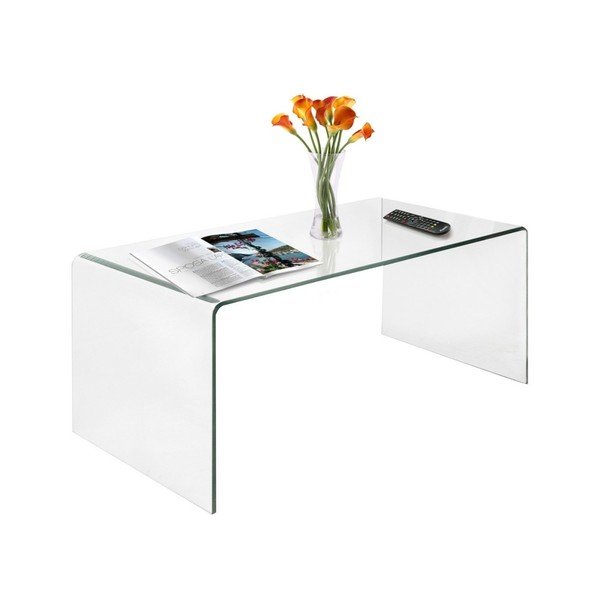 Simple üveg dohányzóasztal - Evergreen House-image-2