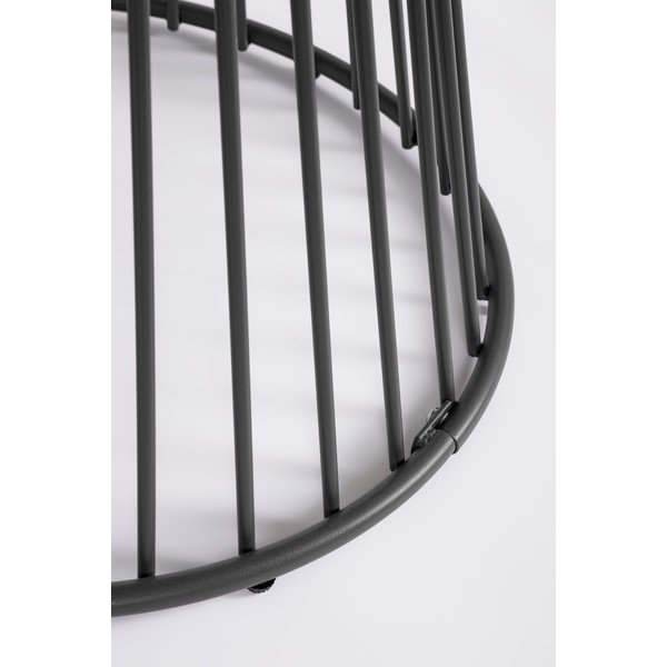 Acél kerek kerti étkezőasztal ø 120 cm Austin – Bizzotto-image-2