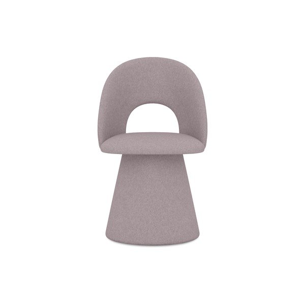 Levendula színű kárpitozott étkezőfotel Kalo – Makamii-image-1