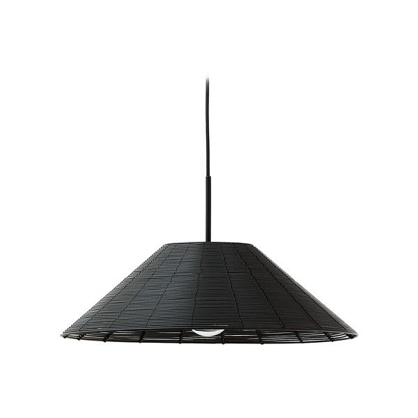 Fekete lámpabúra ø 50 cm Saranella – Kave Home