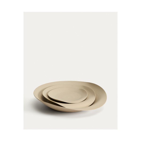 Kerámia dekoratív tálca ø 53 cm Ebenor – Kave Home-image-3