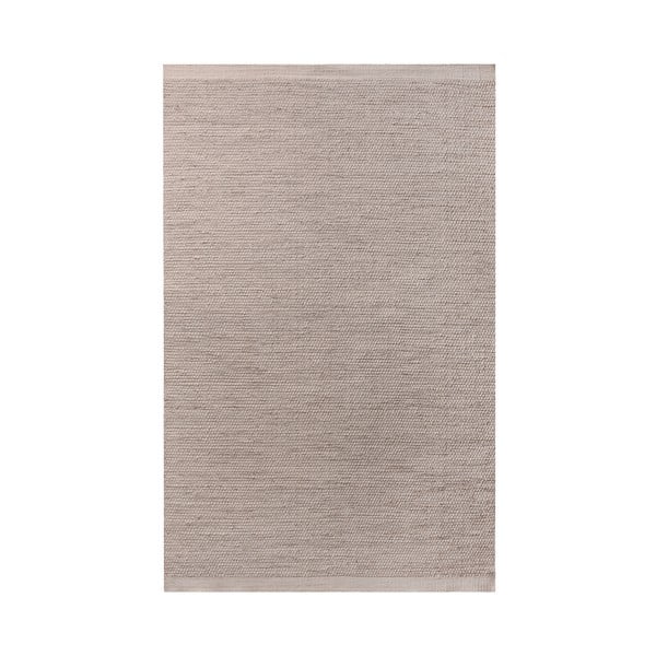 Bézs gyapjú szőnyeg 160x230 cm Una – House Nordic