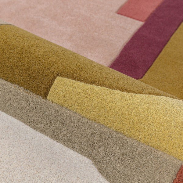 Kézi szövésű gyapjú szőnyeg 140x200 cm Elwin Wool – Flair Rugs-image-3
