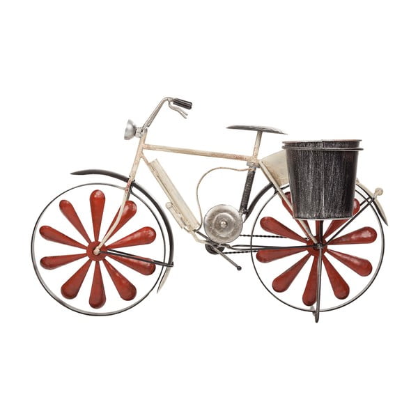Eloise kerékpár formájú kerti dekoráció kaspóval