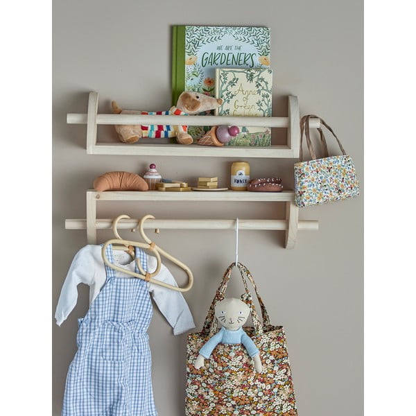 Natúr színű paulownia gyerek fogas Mingus – Bloomingville Mini-image-4