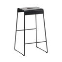 Fekete fém bárszék A-Stool – Zone