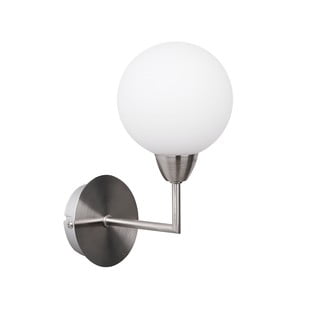 Ezüstszínű fali lámpa Logos – Candellux Lighting