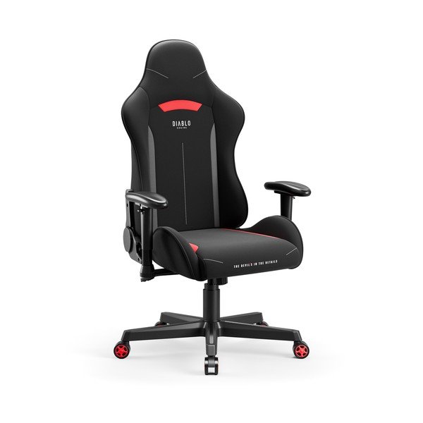 Fekete gamer szék X-Starter – Diablo Chairs