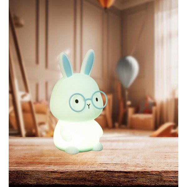 Világoskék gyerek éjjelilámpa Felix – Fischer & Honsel-image-2