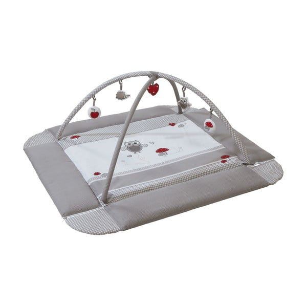 Szürke játszószőnyeg 75x85 cm Adam & Eule – Roba