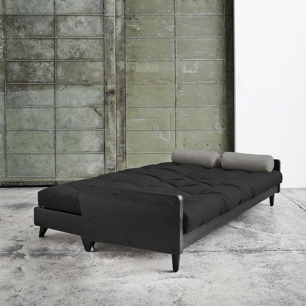 Indie Black/Dark Grey/Granite Grey kihúzható kanapé - Karup-image-2