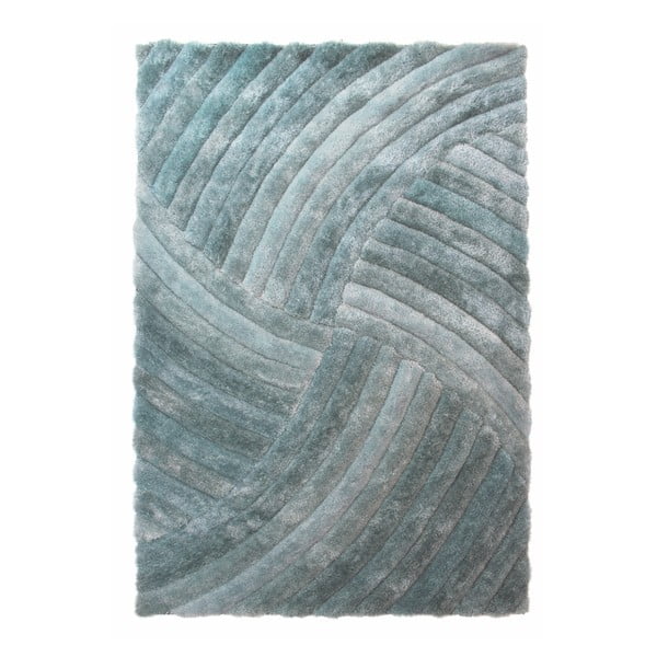 Furrow zöld szőnyeg, 120 x 170 cm - Flair Rugs