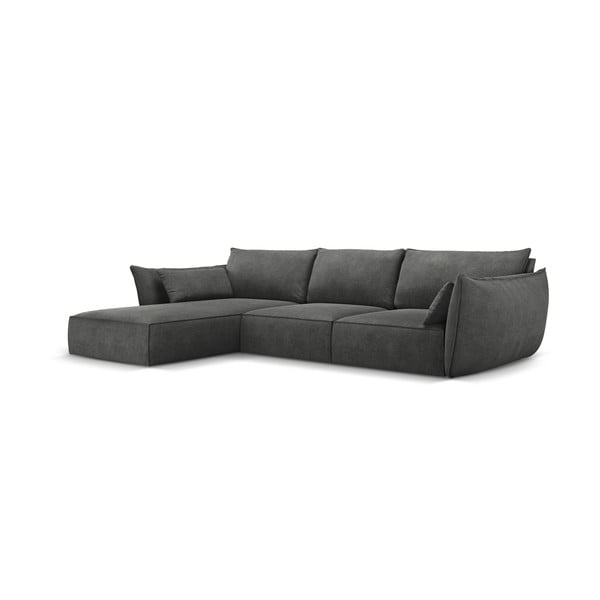 Szürke sarokkanapé (bal oldali) Vanda – Mazzini Sofas-image-2