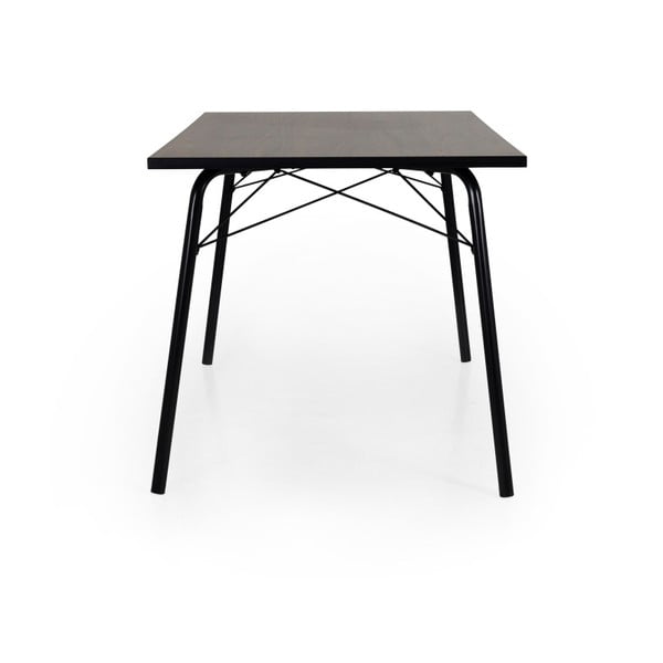 Daxx sötétbarna étkezőasztal, 80 x 140 cm - Tenzo