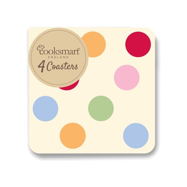 Spots parafa poháralátét készlet, 4 darabos - Cooksmart ®-image-1