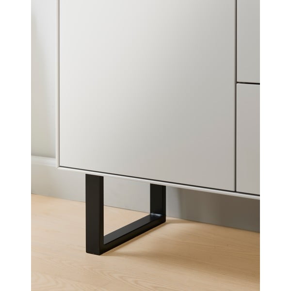 Világosszürke magas komód 91x111 cm Edge by Hammel – Hammel Furniture-image-3