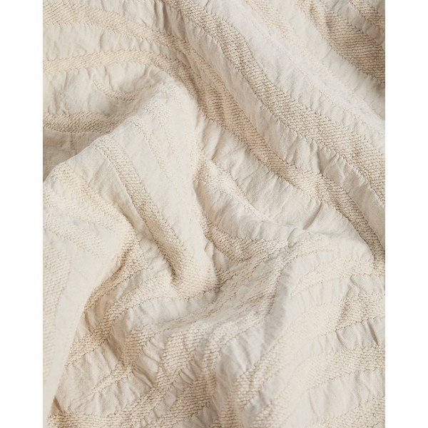 Elefántcsont színű jacquard ágytakaró 180x260 cm Zenti – Kave Home-image-3